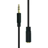ProXtend Mini-Jack 3-Pin Slim Extension Cable, 10m
