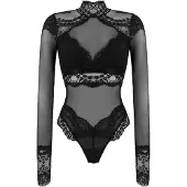 Hunkemoller Daisy Body - Black - XXL