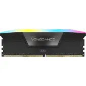Corsair 192GB (4 x 48GB) Vengeance RGB, DDR5 5200MHz, CL38, 1.25V, musta/harmaa