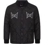 TAPOUT Välikausitakki 'PUNKASS' musta / valkoinen