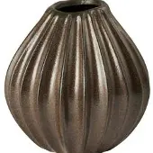 Broste Copenhagen Wide maljakko S 15 cm Ruskea