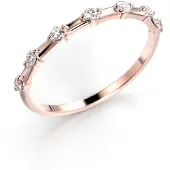 Festive timanttisormus Isla 0.14 ct18-712-014-PK-HSI1