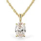 Festive Selena timanttiriipus keltakulta 1.00ct 14-705-100-KK-LABGVS1