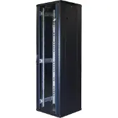 Toten – System G, 19" lattiakaappi, 42U, 800x800, lasi ed., met. takana (G6.8842.9001)