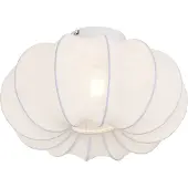 QAZQA Japandi-kattovalaisin valkoinen 37 cm - Plu Asyesha