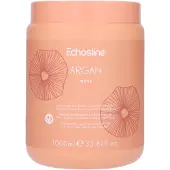 Echos Line Argan mask ravitseva naamio sileille ja kiiltäville hiuksille sisältää arganöljyä 1000 ml