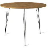 Skye Decor Ruokapöytä Hanah Home Sandalf - valkoihoinen tammi
