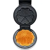Steba WE 16 Vohvelirauta, 1000 W, Hopea / Valkoinen