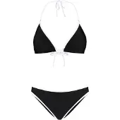 Shiwi Bikini 'Liz' musta / valkoinen