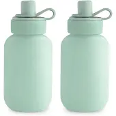 Mushie täytettävä sosepussi 2 kpl Cambridge Blue