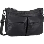 Aunts & uncles Japan RE Lite Omono RE Lite Crossbody-laukku 33 cm Laajennettava Musta
