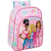 Barbie Small Reppu 10L Painterly, Pink/light blue