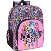 Safta Monster High Drama 19l 27x33x10 Cm Reppu