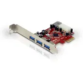 Conceptronic C4USB3EXI, PCIe, USB 3.2 Gen 1 (3.1 Gen 1), Punainen, Hopea, Kiina, VIA VL800, 4,8 Gbit/s
