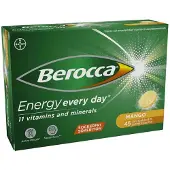 Berocca Energy Mango poretabletti 45 kpl