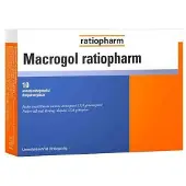 Ratiopharm Macrogol 10 kpl 10 kpl