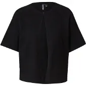 Pieces Pcbree Ss O-Neck Knit Cardigan Noos Bc - Black - XS