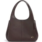 Coach Polished Pebble Leather Lana Shoulder Bag - Brown - ONE SIZE