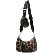 Steve madden Olkalaukku 'Bvital' beige / tummanruskea / musta