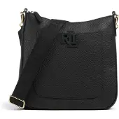 Ralph Lauren for woman. 431970152001 Cameryn grained leather crossbody bag black (OSFA), Casual