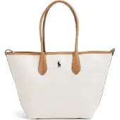 Ralph Lauren Ostoskassi beige / laivastonsininen / ruskea