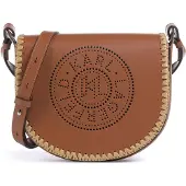 Karl Lagerfeld Circle Crossbody-laukku Nahka 23 cm Ruskea