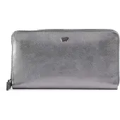Braun Büffel Ruby Lompakko RFID-suoja Nahka 19 cm Hopeanvärinen