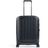 Piquadro PQ-Light 4-pyöräinen vetolaukku 55 cm Sininen