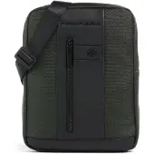 Piquadro Brief Crossbody-laukku 21 cm Vihreä