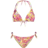 Shiwi Bikini 'Liz' vaaleansininen / vaaleankeltainen / roosa