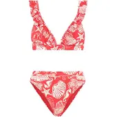 Shiwi Bikini 'Bobby' punainen / valkoinen