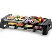 Domo Raclette - Grilli - -keittokivi - 8 henkilöä DO9190G