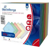 MediaRange BOX37, Slimline-kotelo, 1 levyt, Monivärinen, Muovi, 120 mm, RoHS