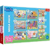 Trefl Mega Pack 10-in-1 Pipsa Possu palapelisetti
