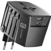 Cellularline World Travel 20W USB matkalaturi