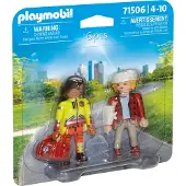 Playmobil DUOPACKS Ambulanssilääkäri potilaan kanssa 71506