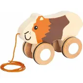 Small Foot Design - Wooden Pulling Guinea Pig