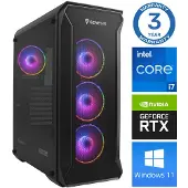 INTOP Tietokone i7-12700F 32GB 250SSD M.2 NVME RTX5060Ti 16GB WIN11Pro