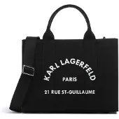 Karl Lagerfeld Ostoskassi musta / valkoinen