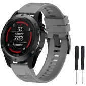 CaseOnline Sport Rannekoru Garmin Fenix 5 / Forerunner 935-Grey