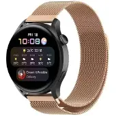 CaseOnline Milanese Rannekoru Huawei Watch 3 Pro - Ruusu