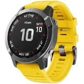 CaseOnline Sport Rannekoru Garmin Fenix 6 - keltainen