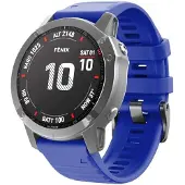 CaseOnline Sport Rannekoru Garmin Fenix 6 - Tsininen