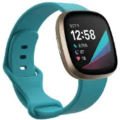 CaseOnline Sport Rannekoru Fitbit Sense - Mint
