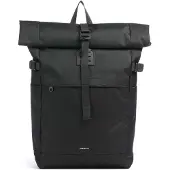 Sandqvist Icon Rolltop Backpack M - Black - ONE SIZE