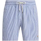 Ralph Lauren Uimashortsit 'Traveler' kuninkaallisen sininen / valkoinen
