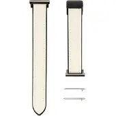Connect 22 mm silikoninen nahkainen kelloranneke, magneettikiinnitys, valkoinen