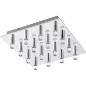 Eglo LED-Kattovalaisin Eglo Teocelo 370x370mm kromi 95363