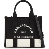 Karl Lagerfeld Käsilaukku 'K/RSG Square' kerma / musta