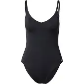 Nike SWIM Essential V Neck One Piece - Black - S
